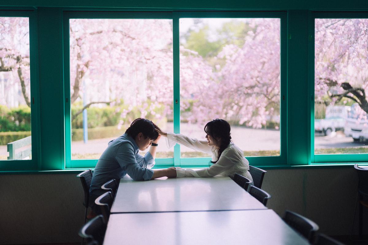 桜の下の、3人 — 21枚目
