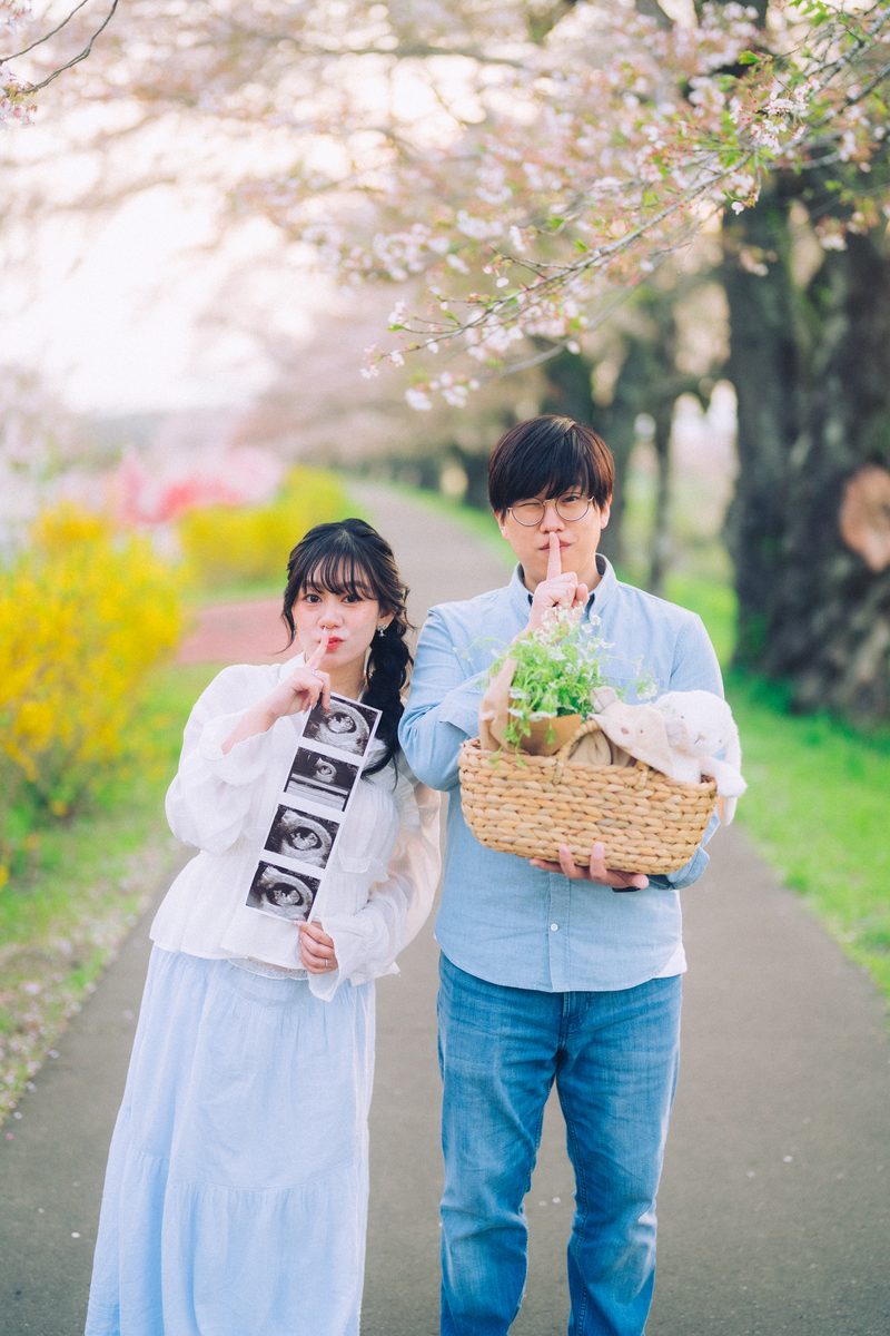 桜の下の、3人 — 41枚目