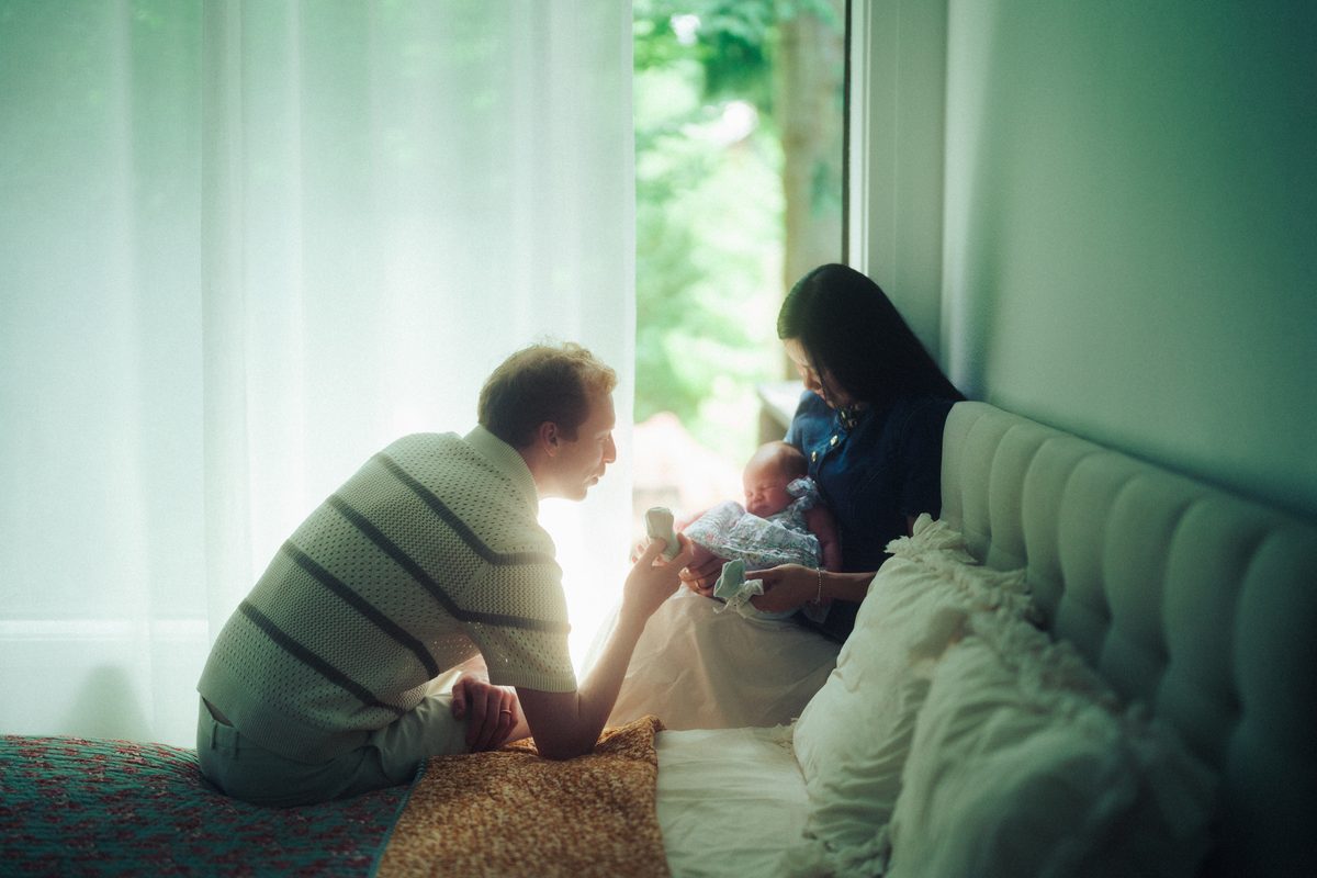 A family at home abroad