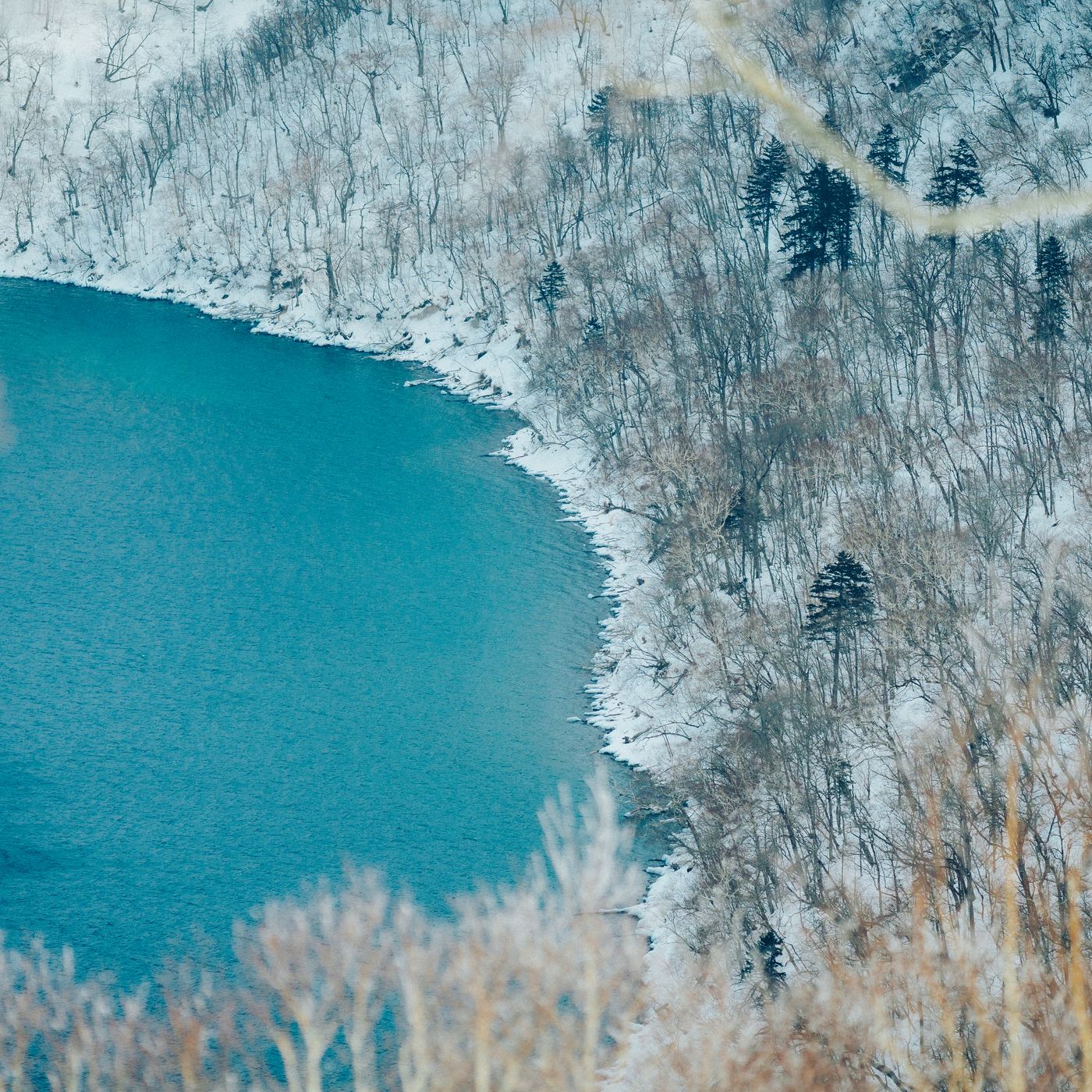 Over the lake