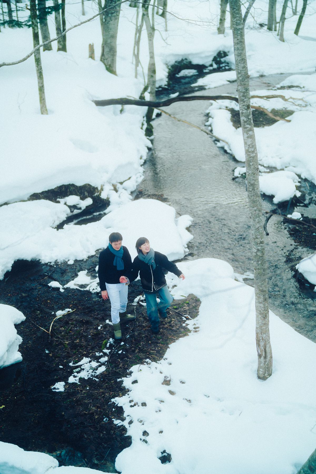 On the frozen lake