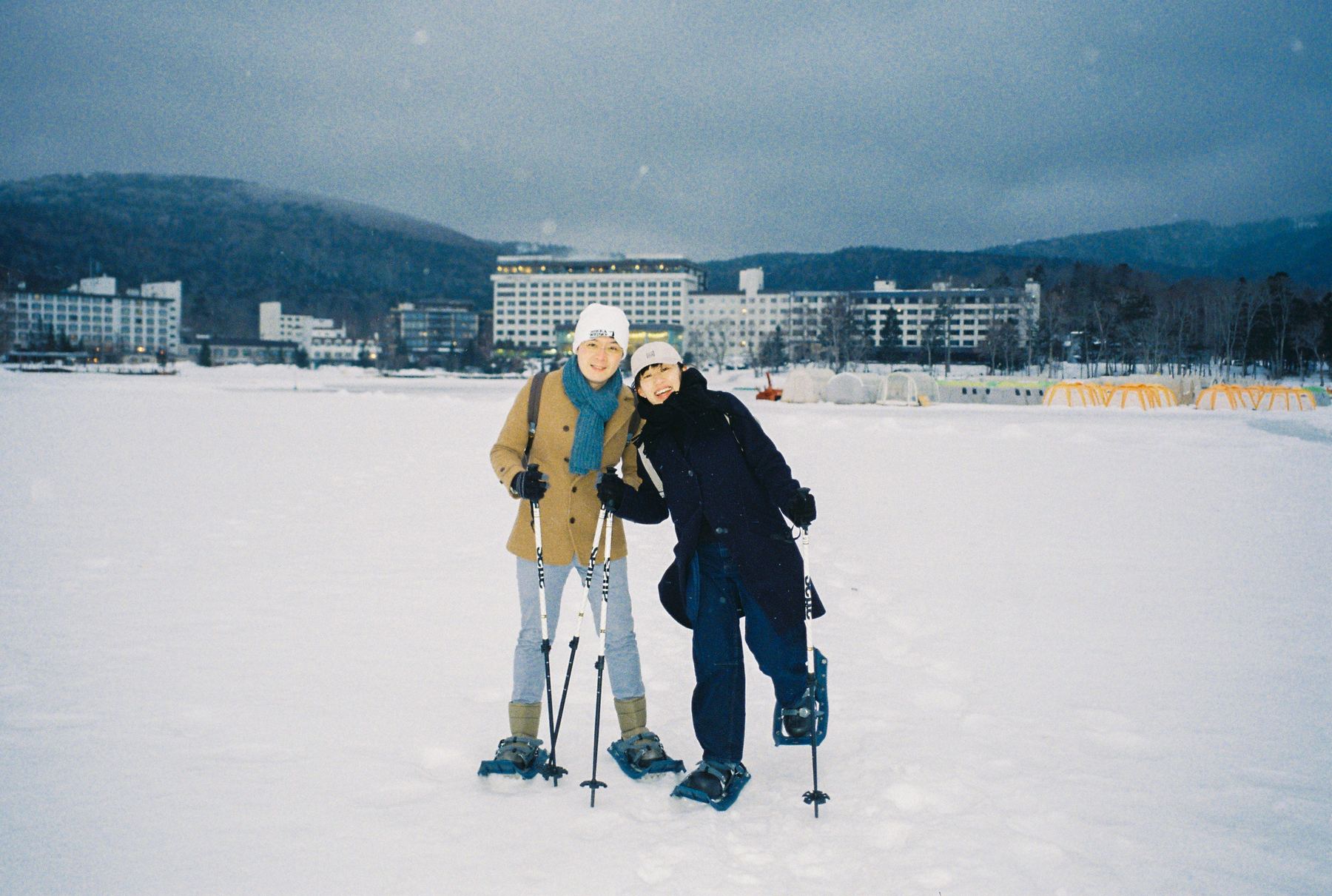 Morning light on the ice